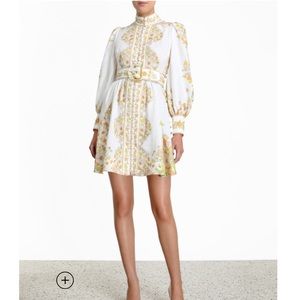 NWT Zimmermann Super Eight Tubular Mini Dress